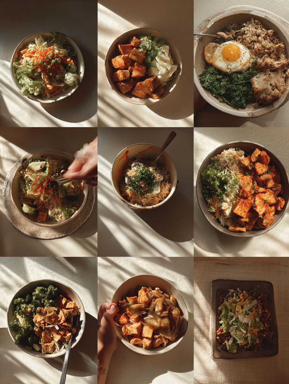 Steps for Buffalo Chicken Bowls  Perfect for Meal Prep