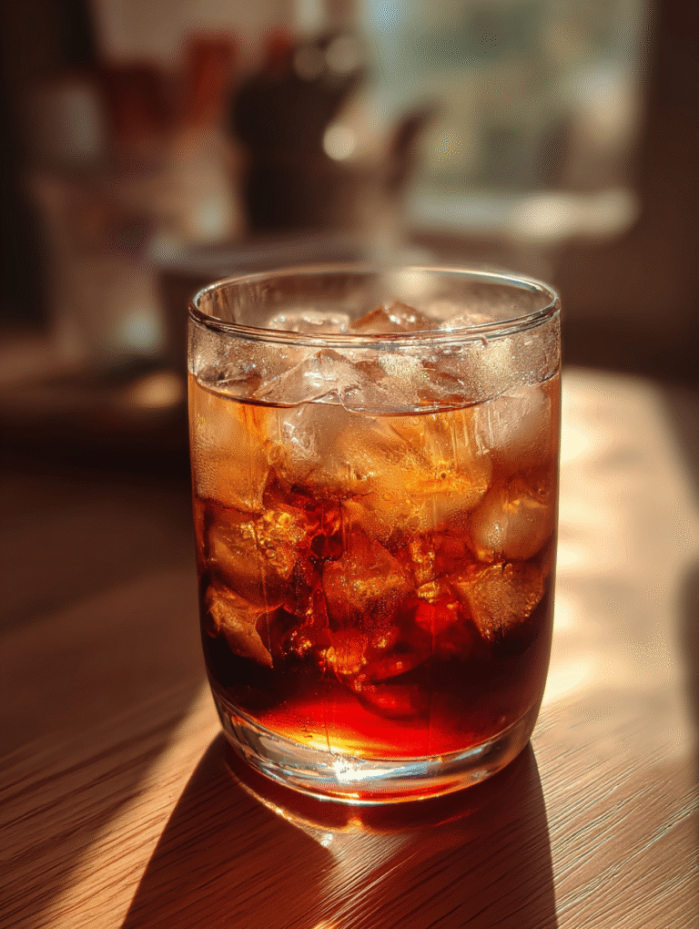 Iced Black Tea Recipe Strong Classic Drink
