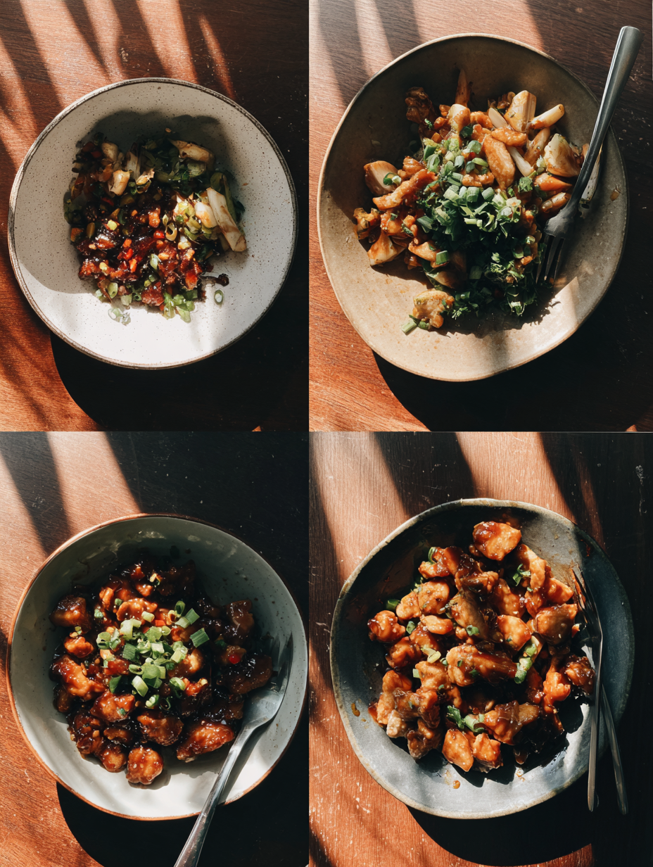 Steps for Air Fryer Bourbon Chicken Recipe Easy Takeout Style