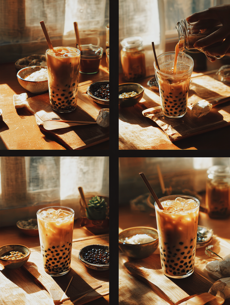 Steps for Passion Fruit Boba Lemonade Recipe Tangy Bubble Drink