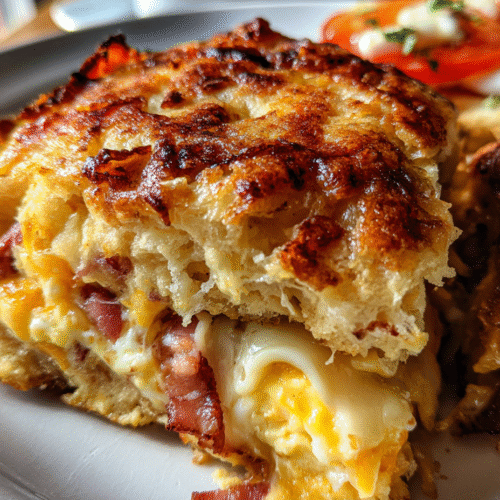 Hamptons Egg Cheese Biscuit Recipe Viral Sandwich