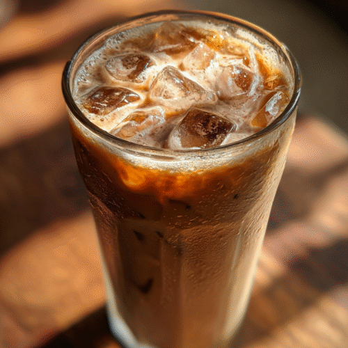 Chai Iced Latte Recipe Spiced Creamy Tea Drink