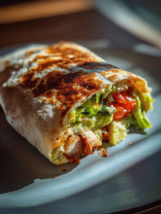 Protein-Packed Hummus  Veggie Wraps