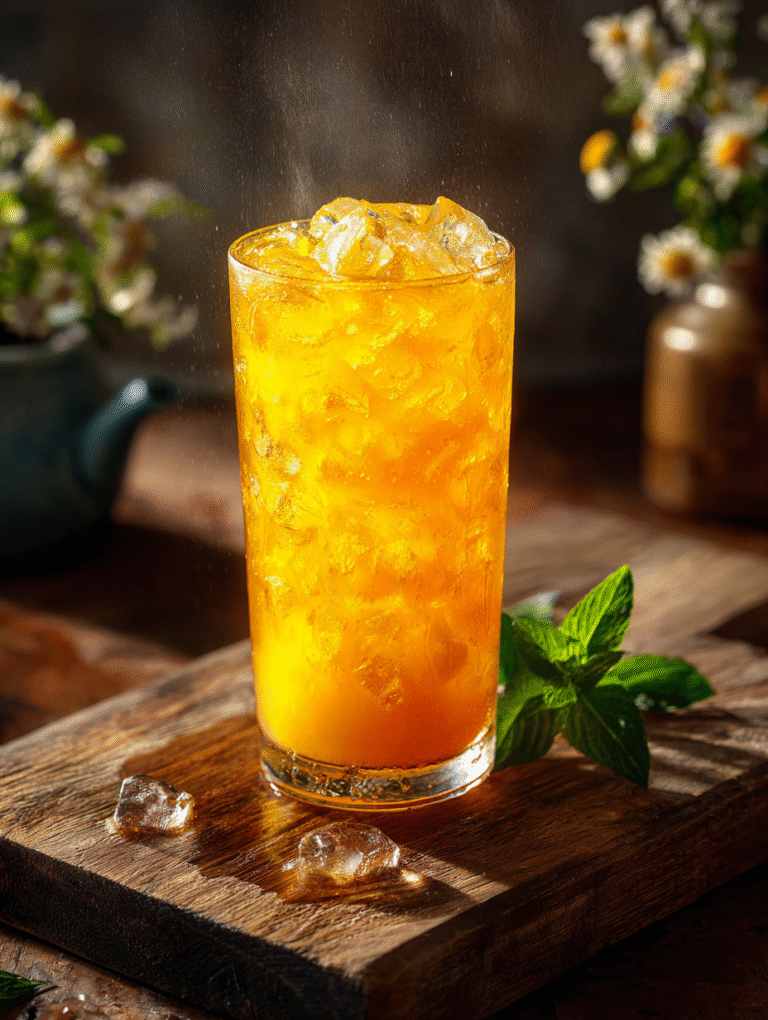 Refreshing Mango Iced Tea Recipe A Tropical Twist to Your Su