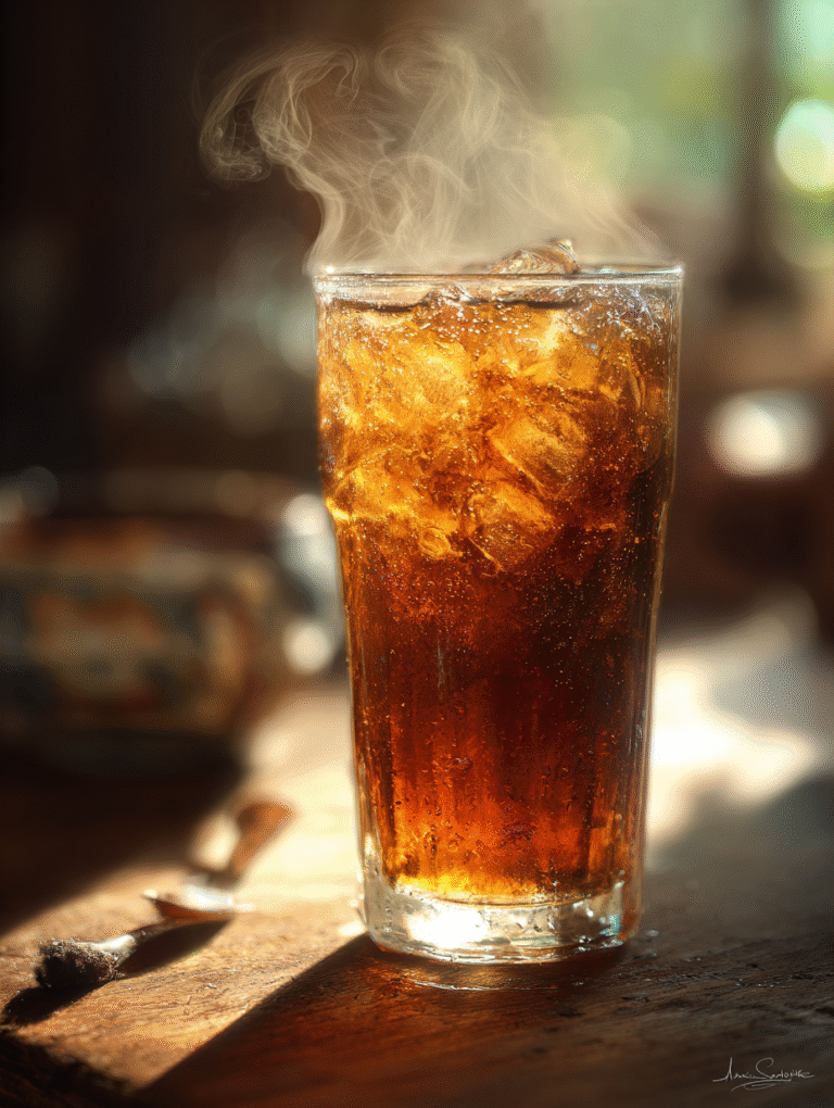 Iced Black Tea Recipe Strong Classic Drink