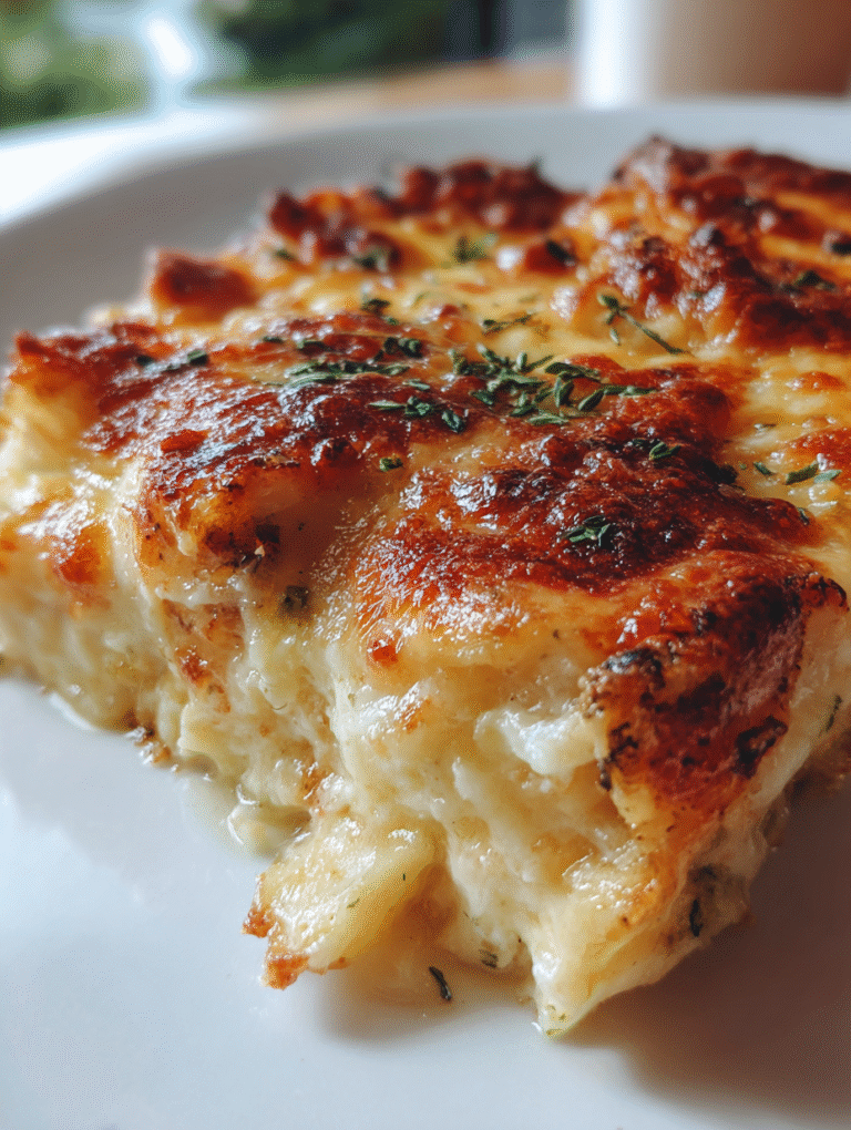 High Protein Chicken Zucchini Bake Recipe for Easy Dinners