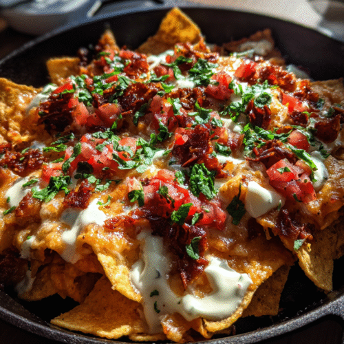 Charcuterie Nachos Recipe TikTok Viral Snack Lunch