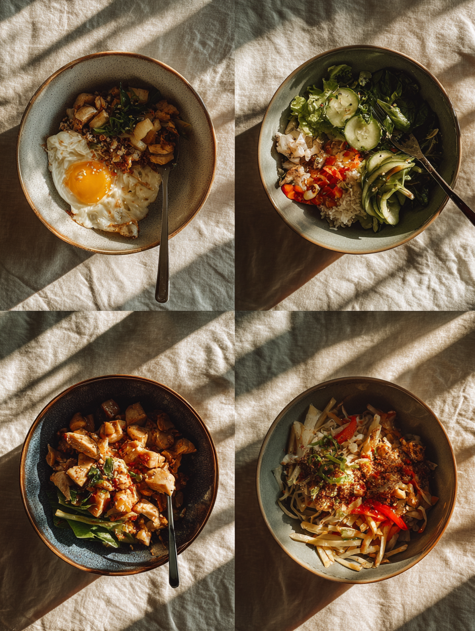 Steps for Bang Bang Chicken Bowl  High Protein Meal Prep Delight
