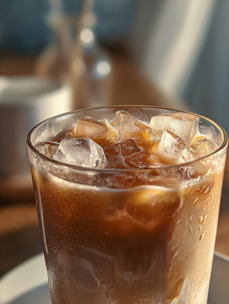 Almond Milk Iced Latte Recipe A Dairy-Free Delight for Coffe