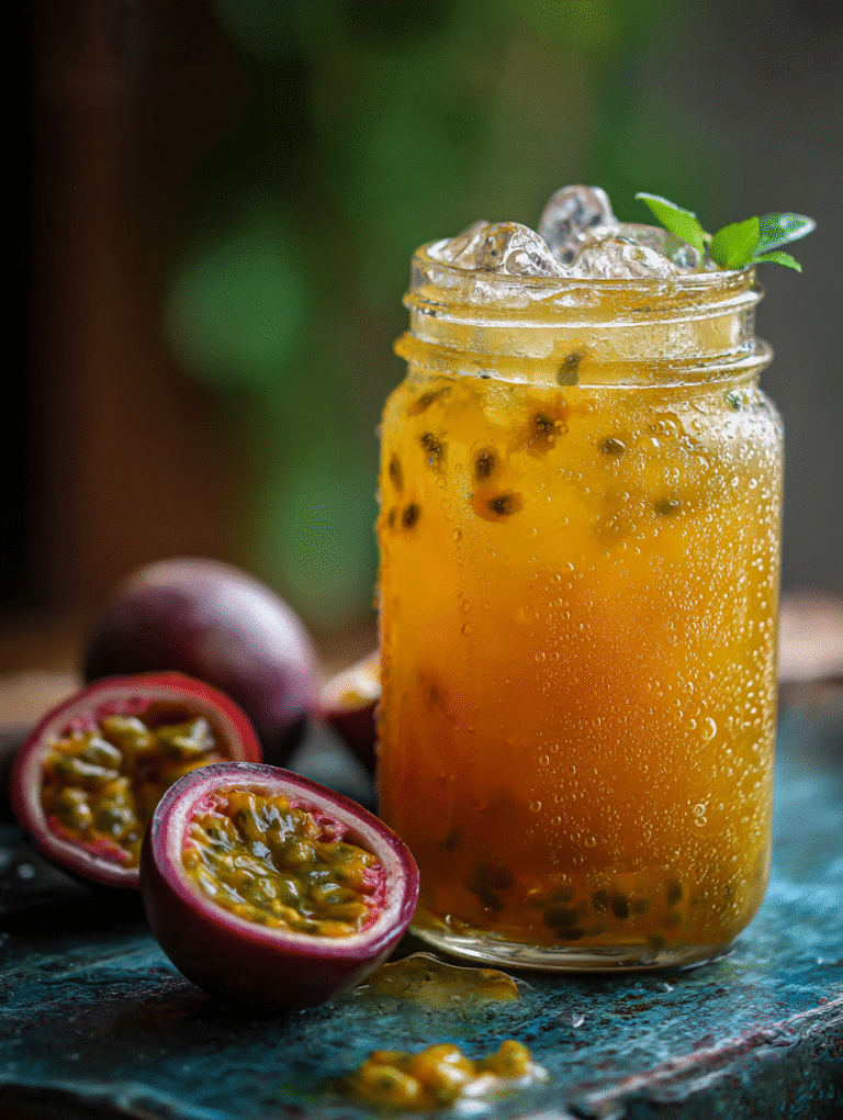 Passion Fruit Iced Tea Recipe