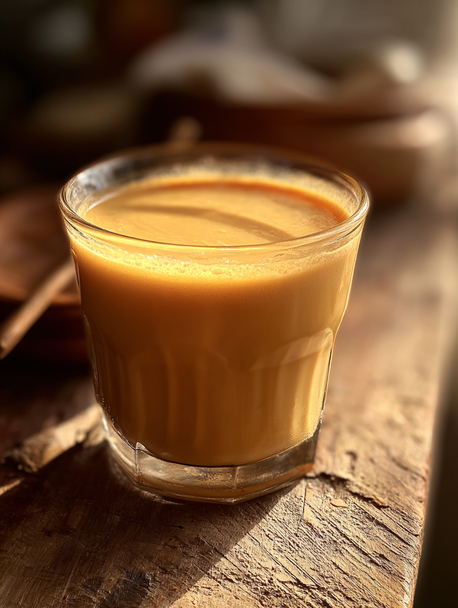 Creamy Summer Delight Peach Banana Smoothie Recipe