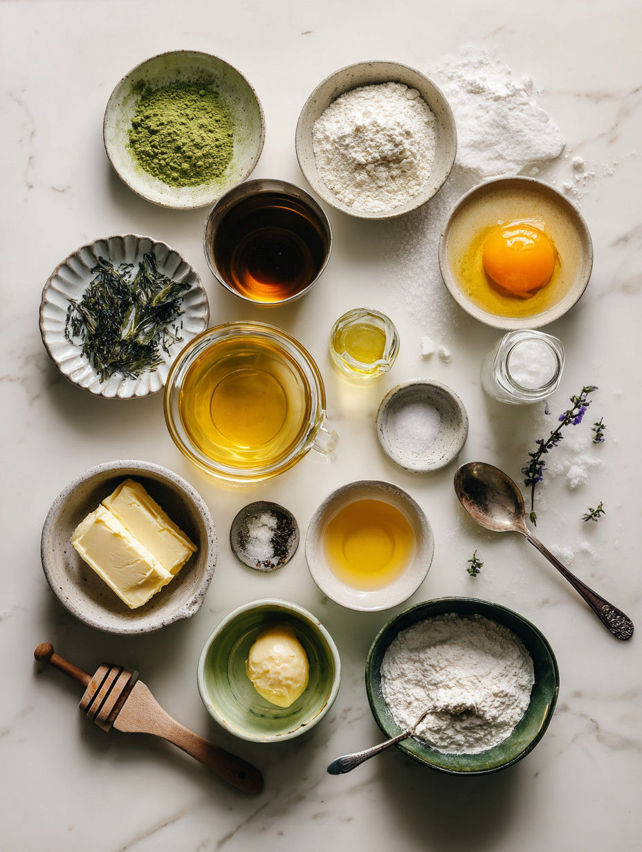 Ingredients for Honey Green Tea Recipe A Refreshing and Healthy Drink to Nou