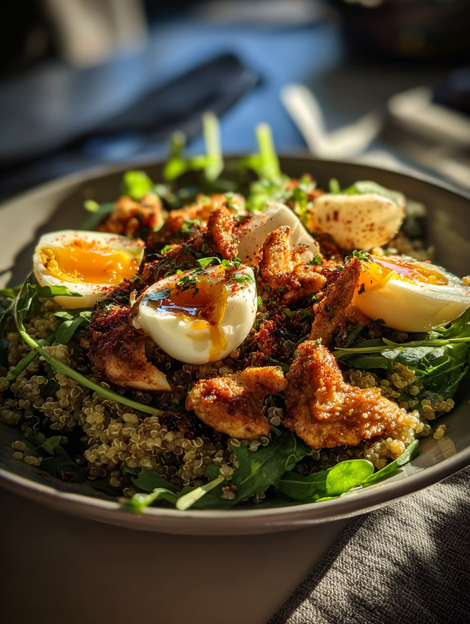 Easy Halal Chicken Quinoa Salad