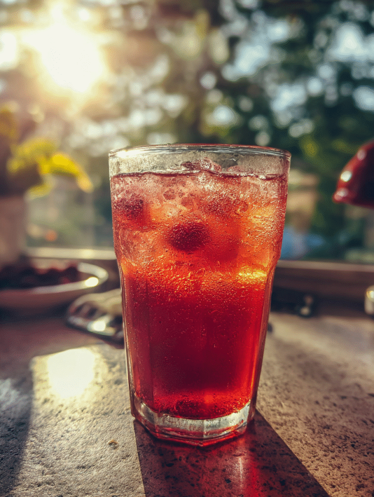 Indulge in the Refreshing Goodness of Blueberry Iced Tea
