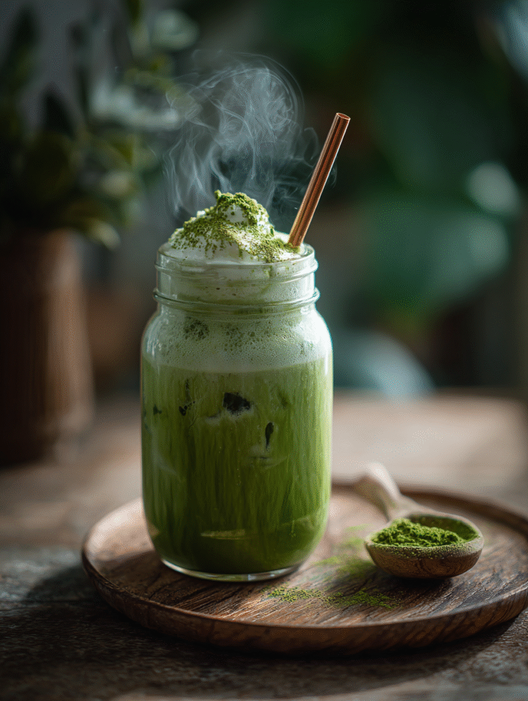 Easy Iced Matcha Latte Recipe