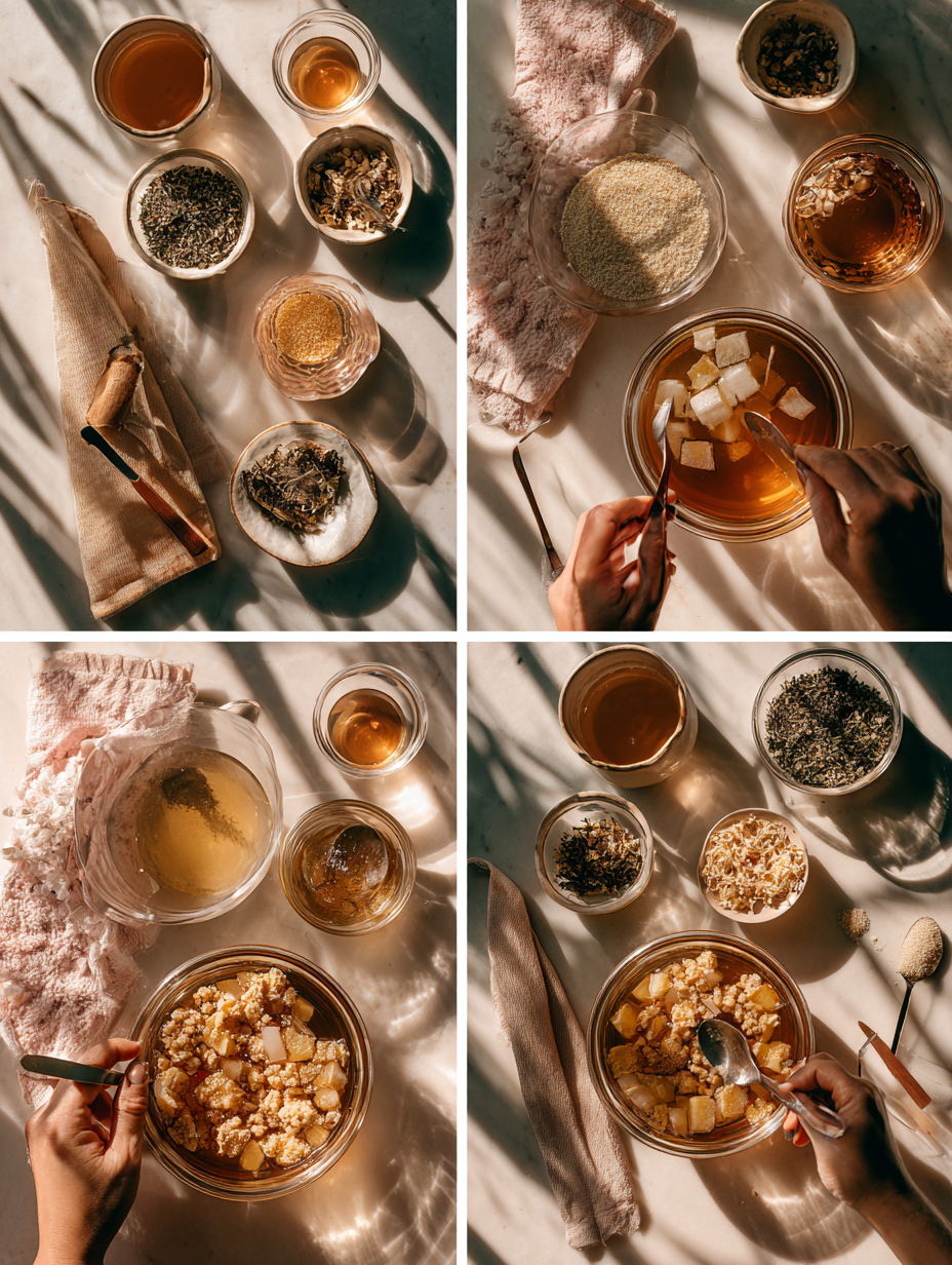 Step by step instructions for Vanilla Iced Tea Recipe A Sweet Cold Drink to Beat the Heat