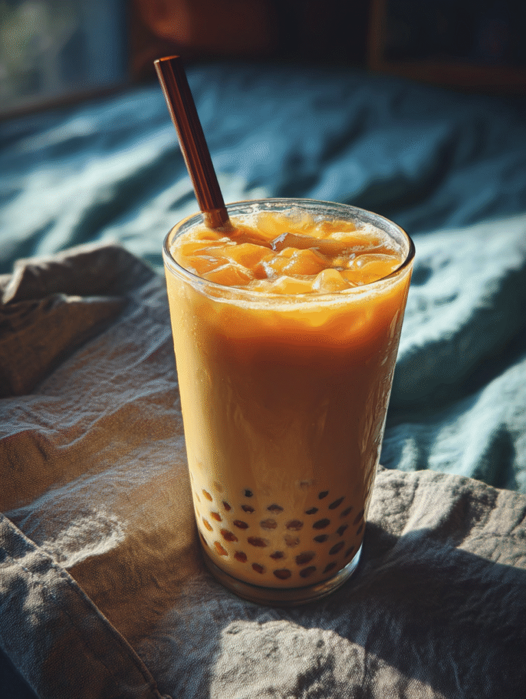 Passion Fruit Boba Lemonade Recipe Tangy Bubble Drink