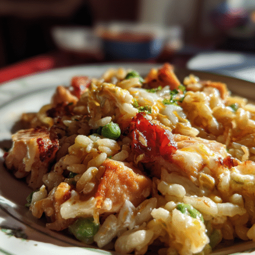 Boursin Chicken Risotto Recipe One Pan Lunch