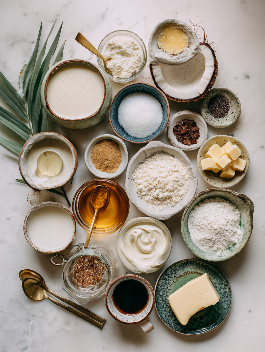 Ingredients for Coconut Smoothie Recipe Transport Your Taste Buds to a Tropi