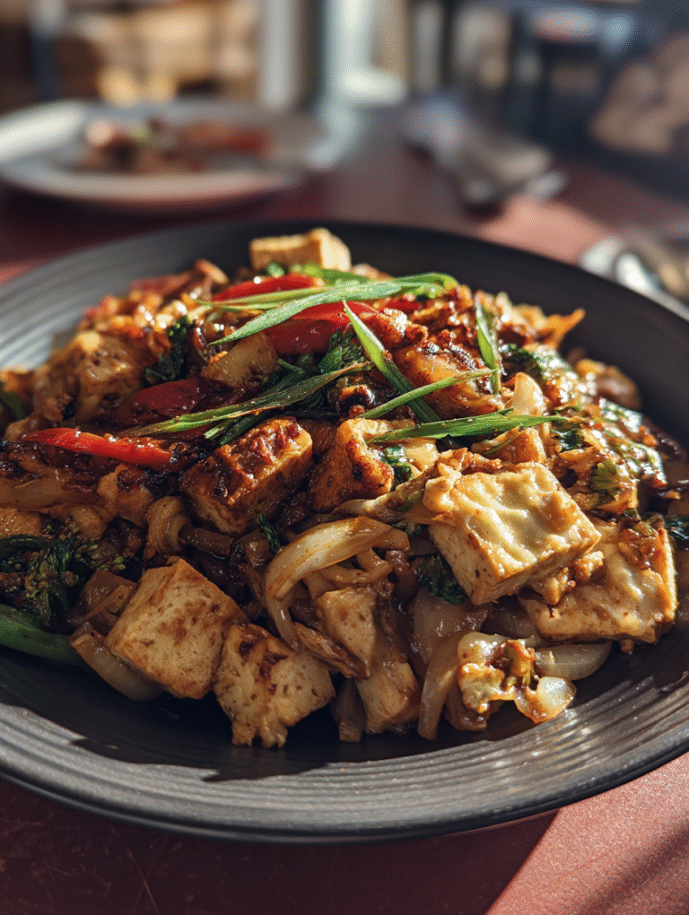 Balanced Meals Tofu Veggie Stir-Fry