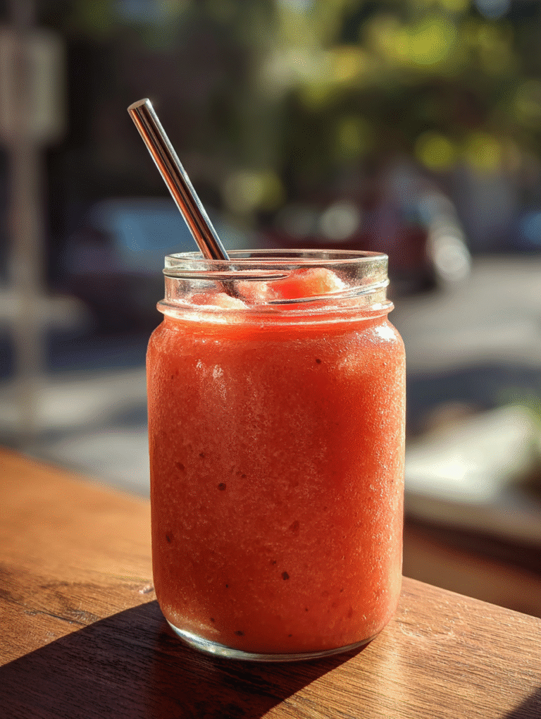 Refreshing Watermelon Smoothie Recipe to Beat the Summer Hea