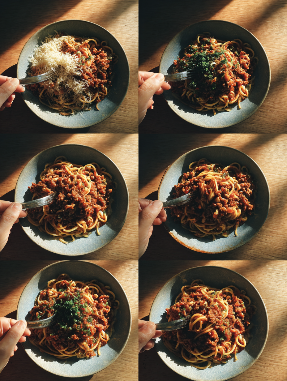 Steps for Rich One-Pot Spaghetti Meat Sauce