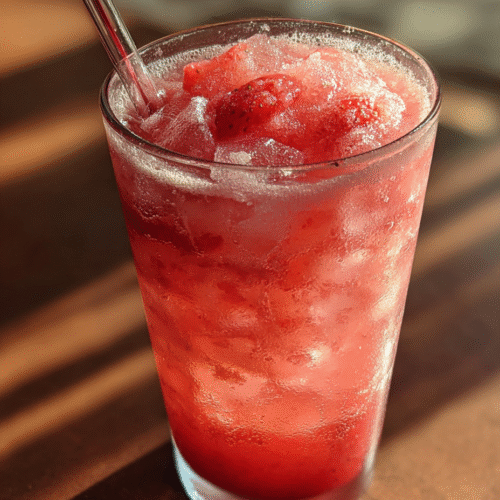 Strawberry Slushie Recipe A Refreshing Frozen Delight for Su