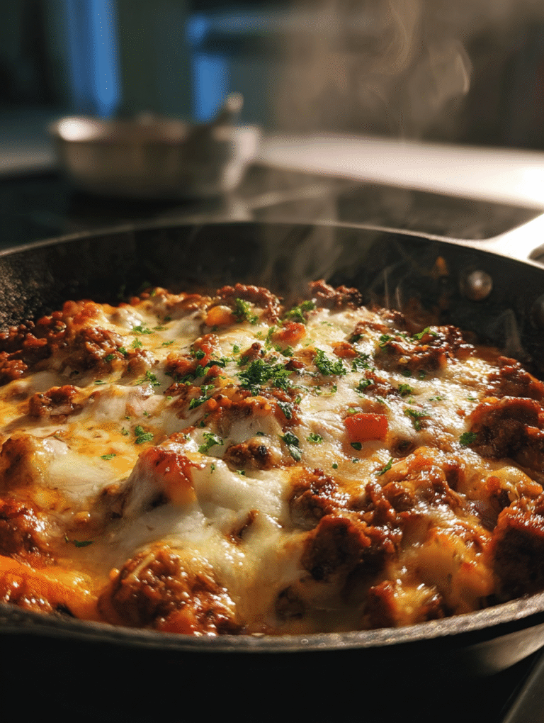 Ground Beef Enchilada Skillet Family Friendly Comfort Meal