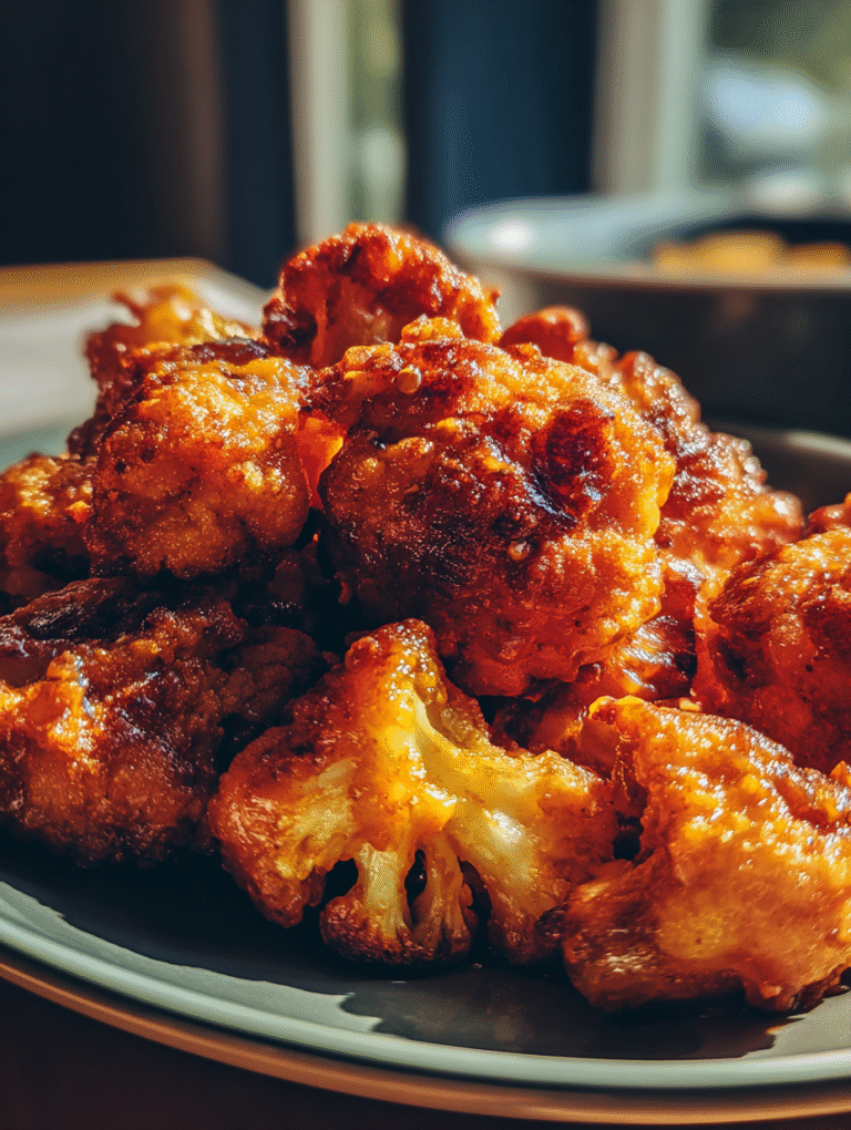 Bang Bang Cauliflower Bites Recipe Crispy Vegan Appetizer
