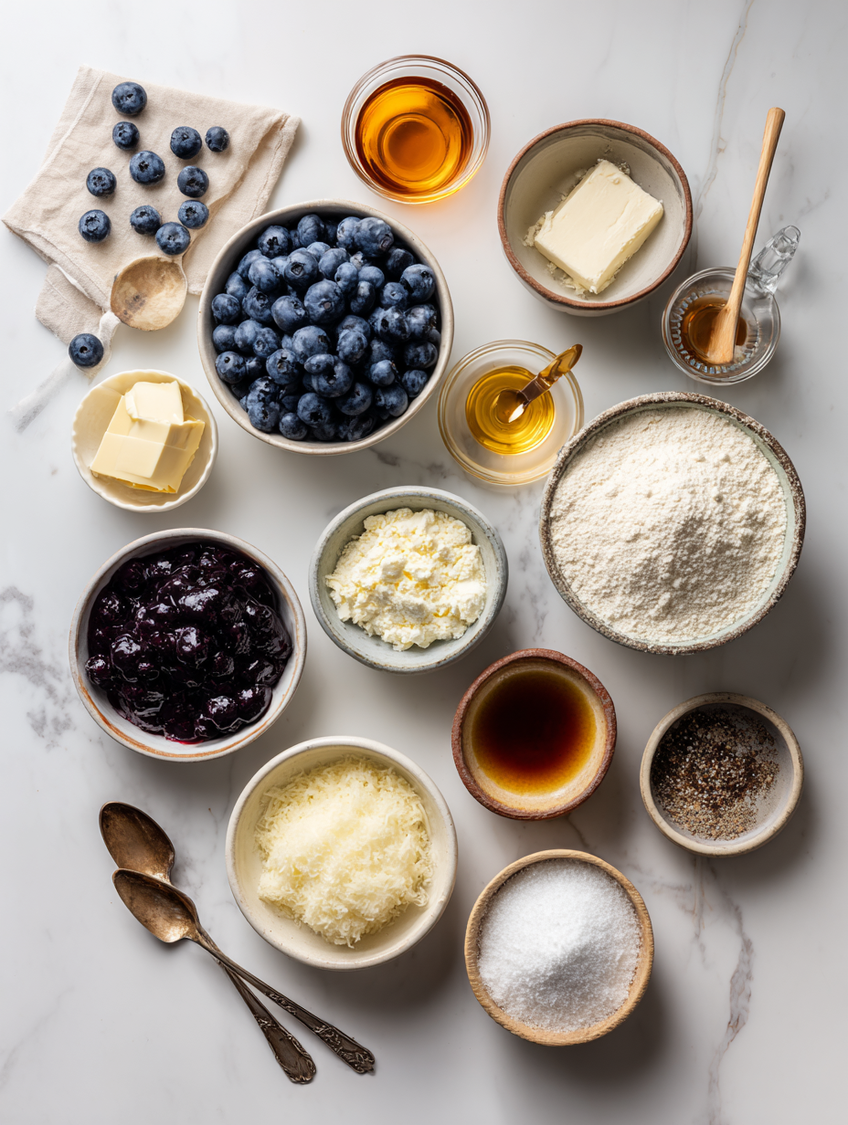Ingredients for Indulge in the Refreshing Goodness of Blueberry Iced Tea