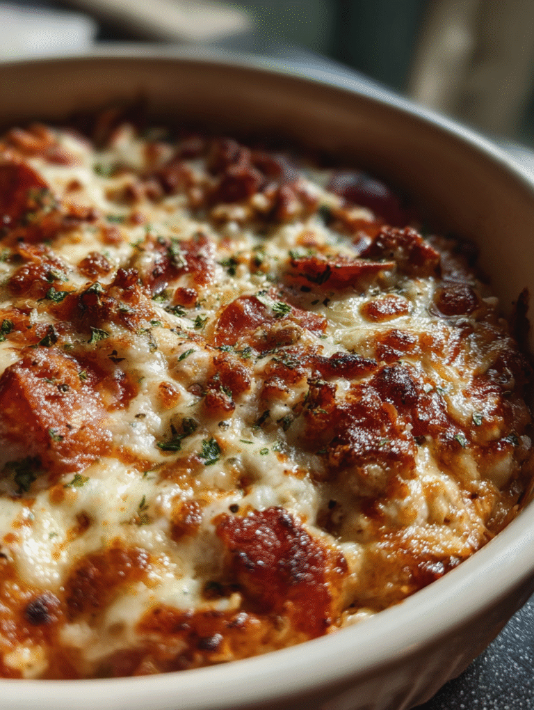 Cottage Cheese Pizza Bowl 30g Protein in Under 5 Minutes