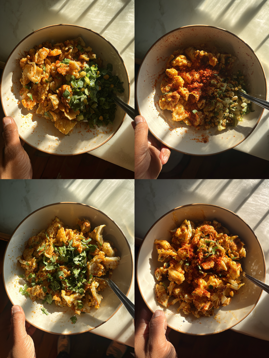 Steps for Street Corn Chicken Bowls  38g Protein  Meal Prep Ready