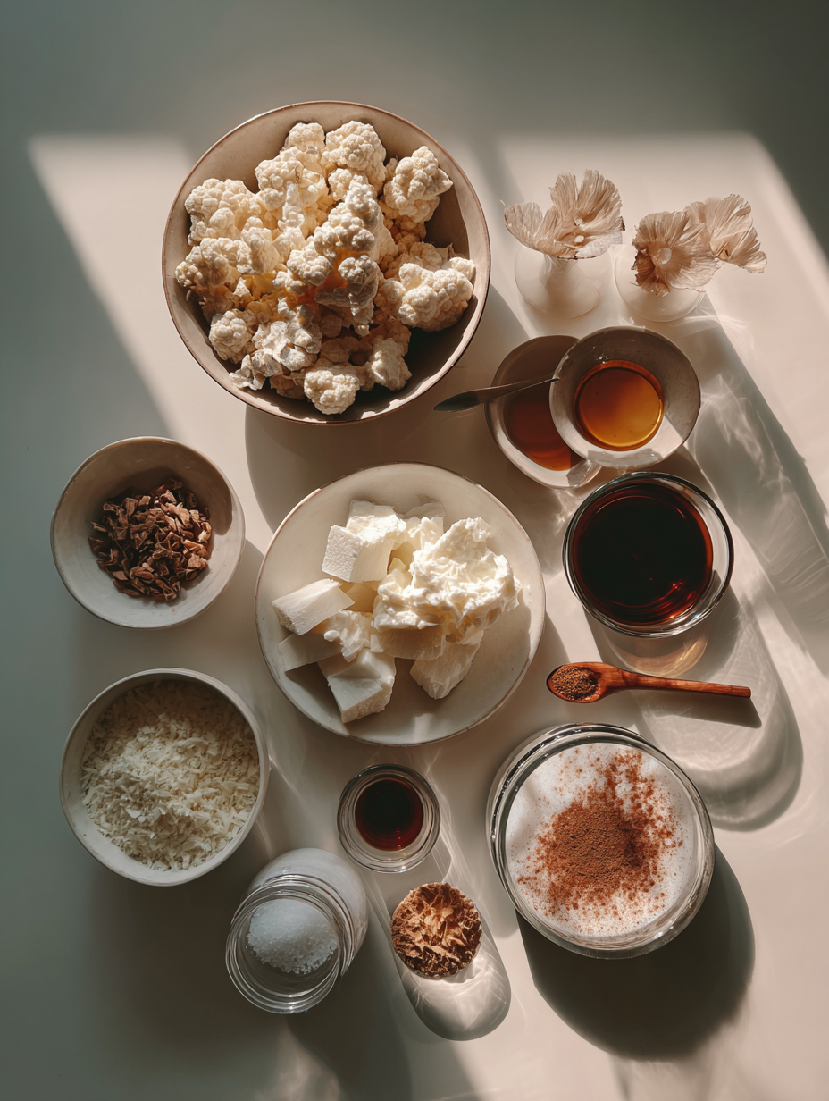 Ingredients for Immerse Yourself in Paradise with Our Coconut Cream Cold Bre