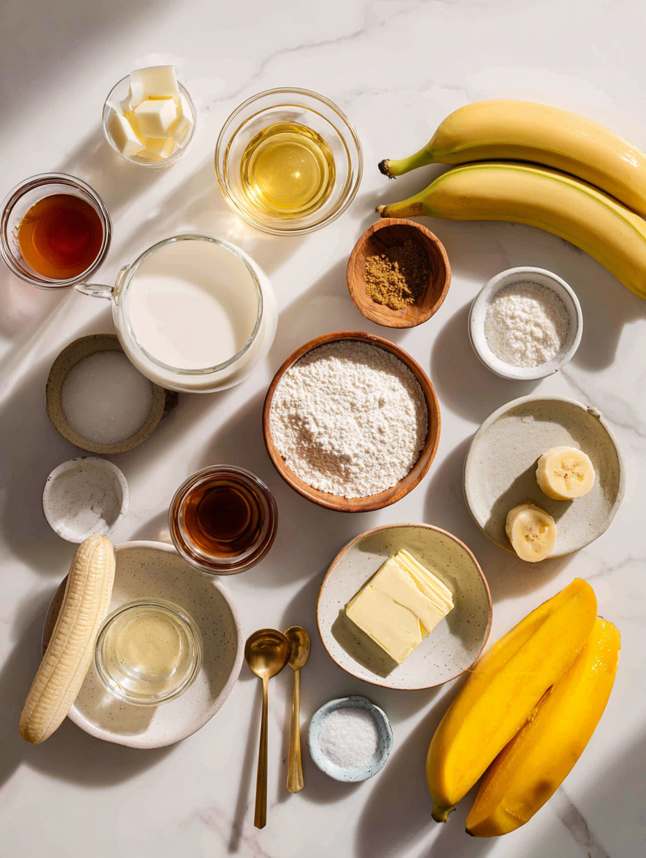 Ingredients for Mango Banana Smoothie Recipe