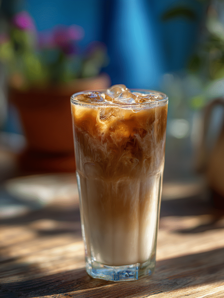 Hazelnut Iced Latte Recipe