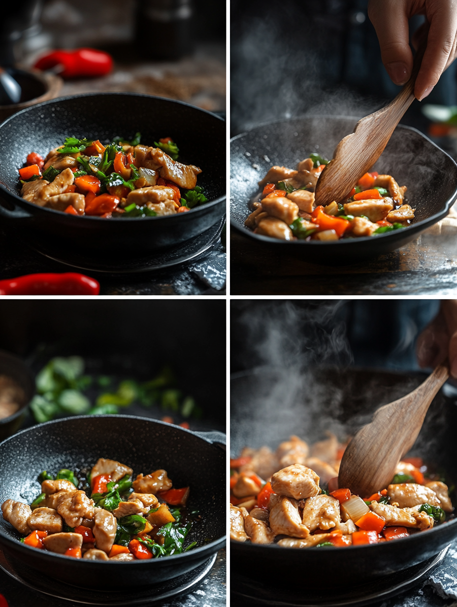 Steps for Quick and Easy Chicken Stir-Fry