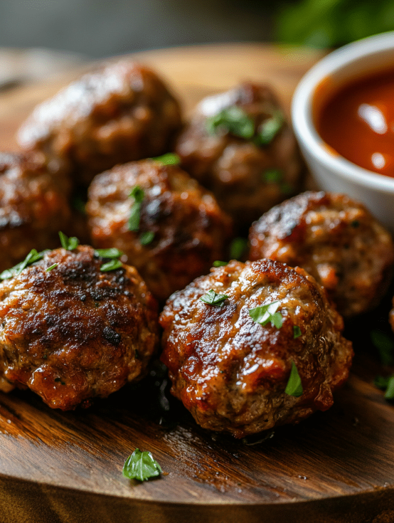 Air Fryer Meatballs Easy Recipe for Dinner