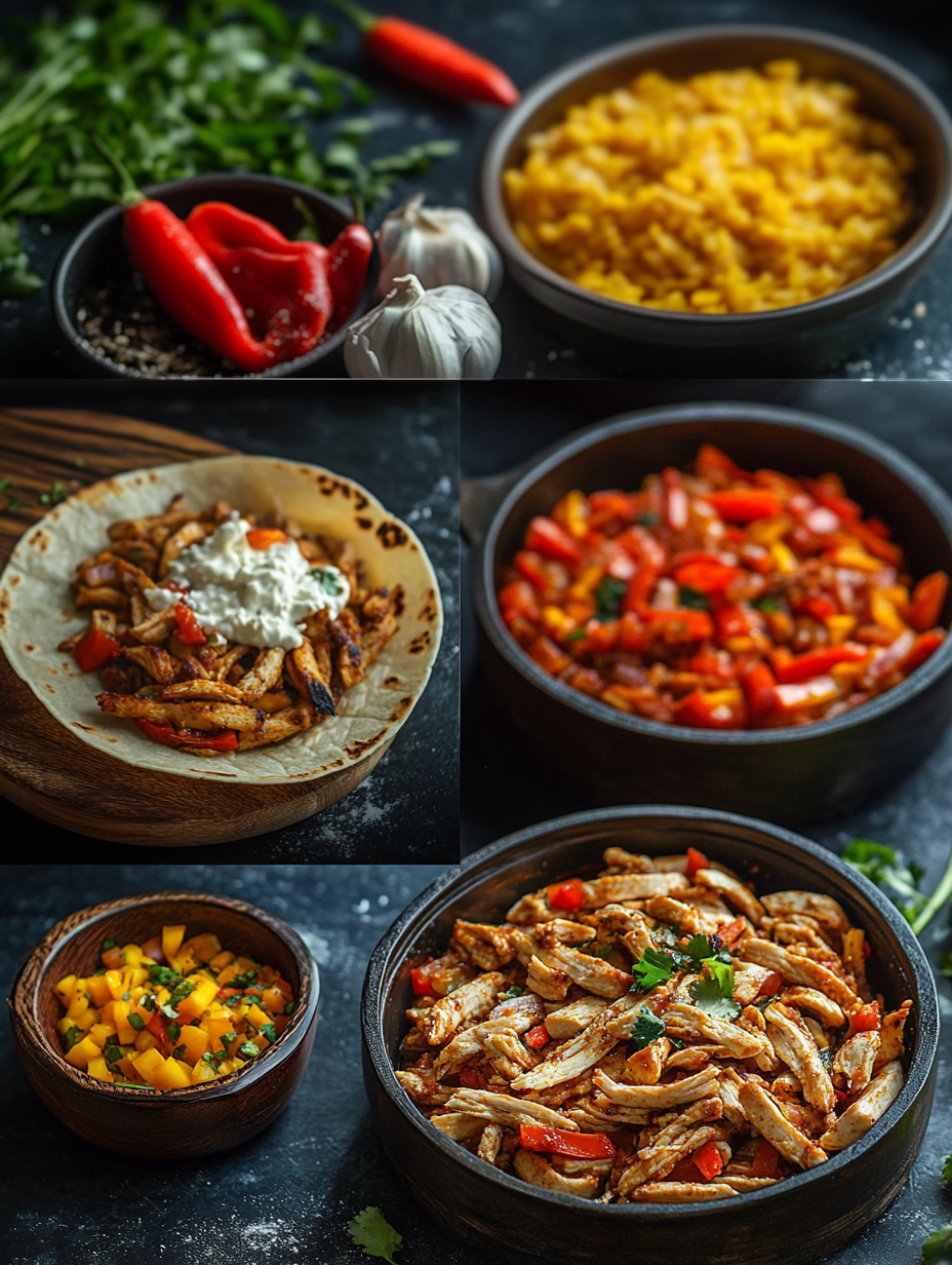 Steps for Quick Chicken Fajitas in 30 Minutes