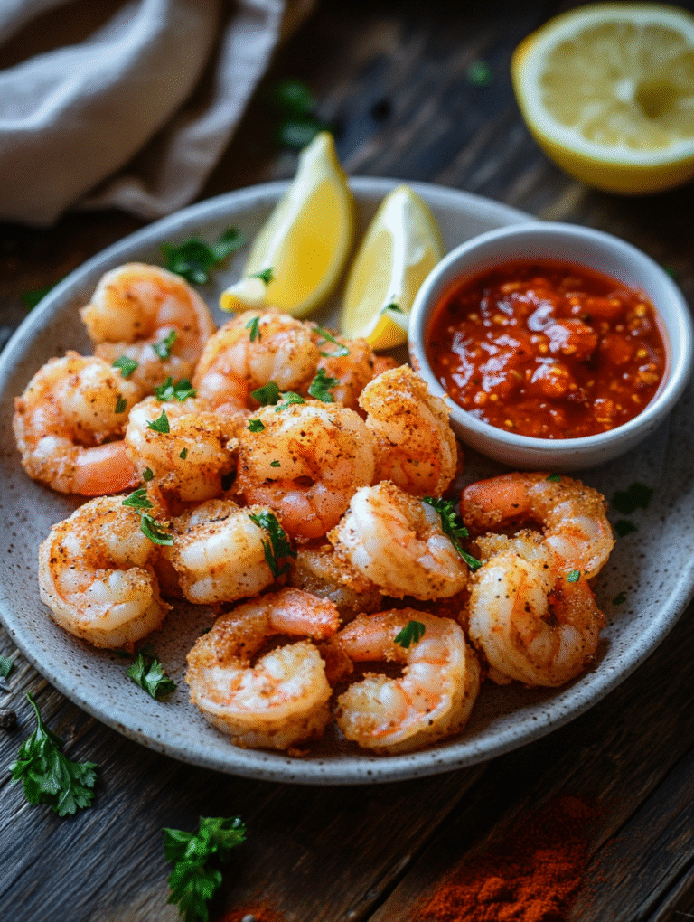 Air Fryer Shrimp Quick and Easy Meal