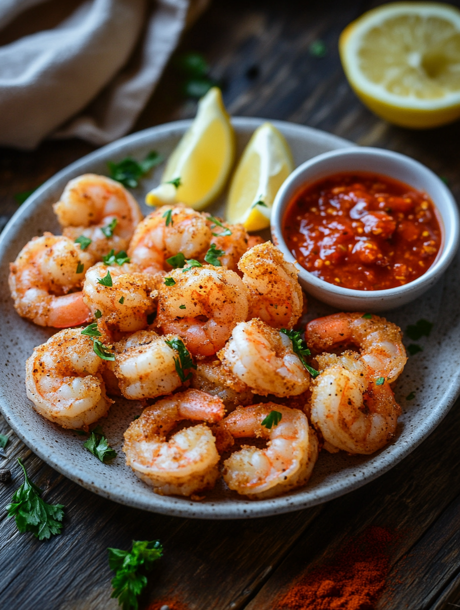 Air Fryer Shrimp Quick and Easy Meal
