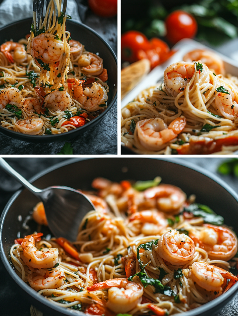 Steps for Simple 30-Minute Shrimp Scampi