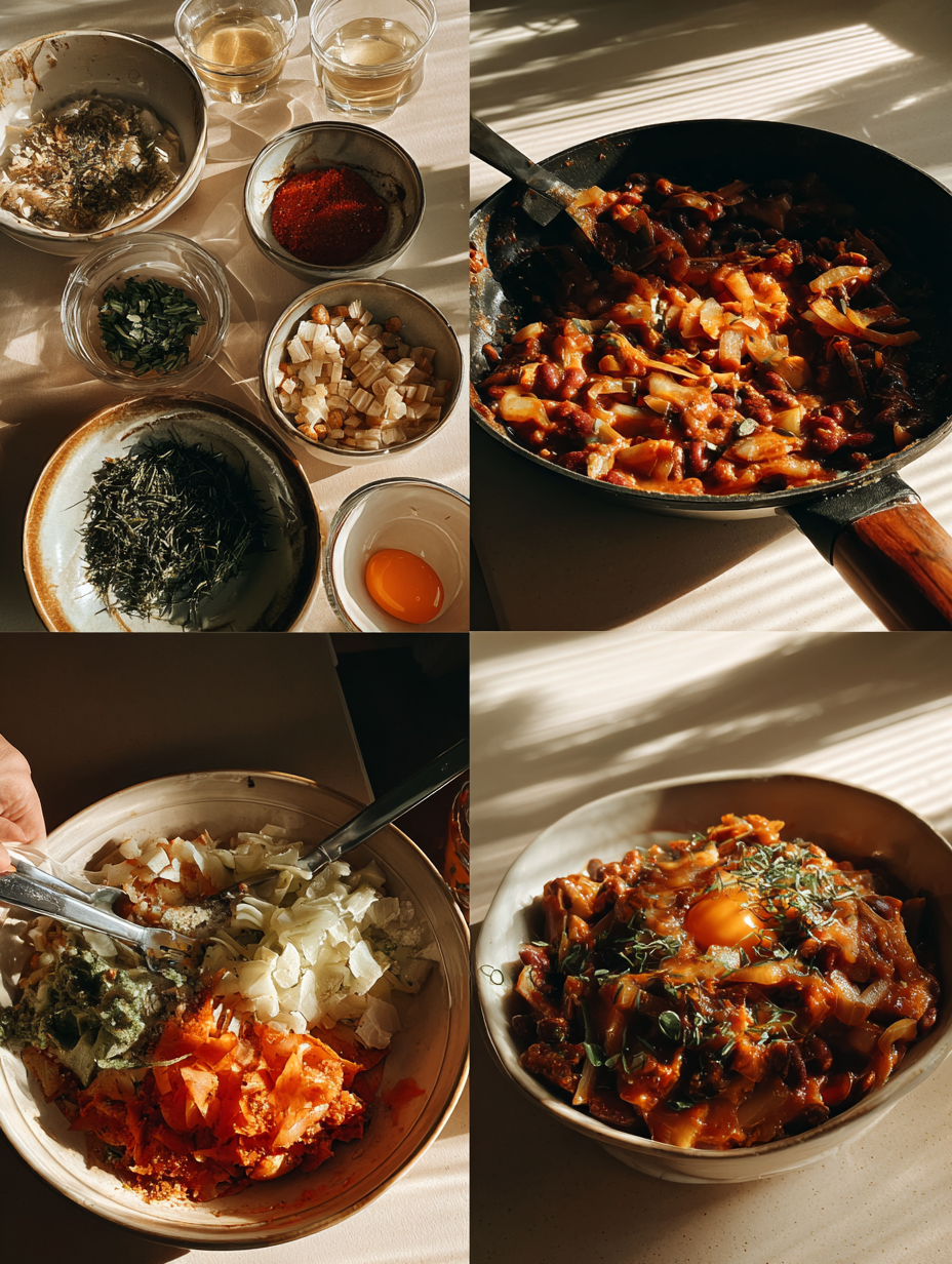 Steps for Quick 30-Minute Vegetarian Chili