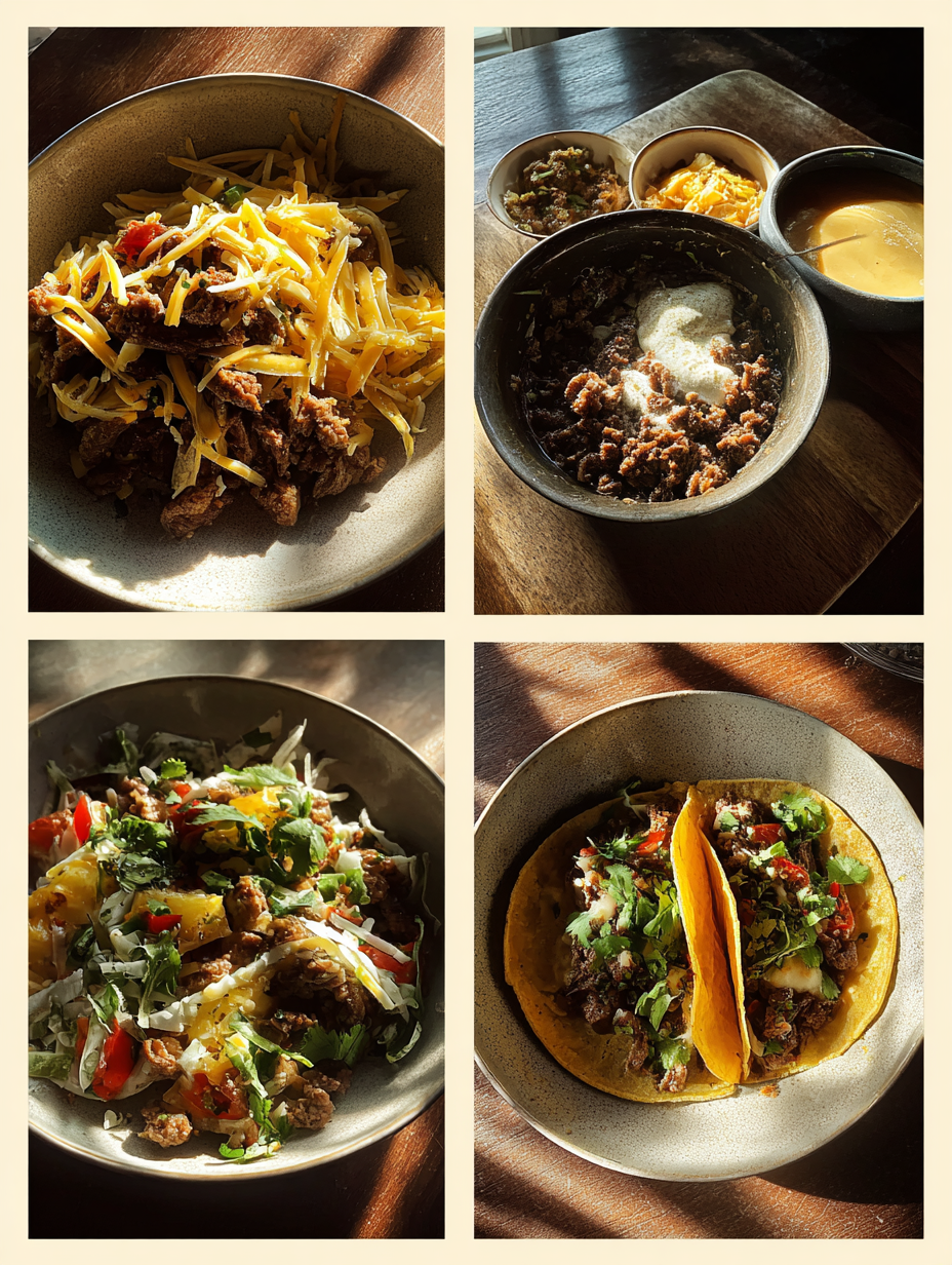 Steps for Quick 30-Minute Beef Tacos