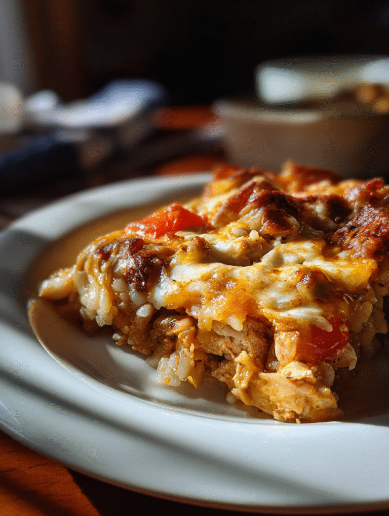 30-Minute Chicken and Rice Casserole