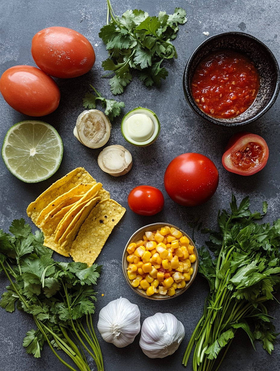 Ingredients for Quick 30-Minute Taco Salad