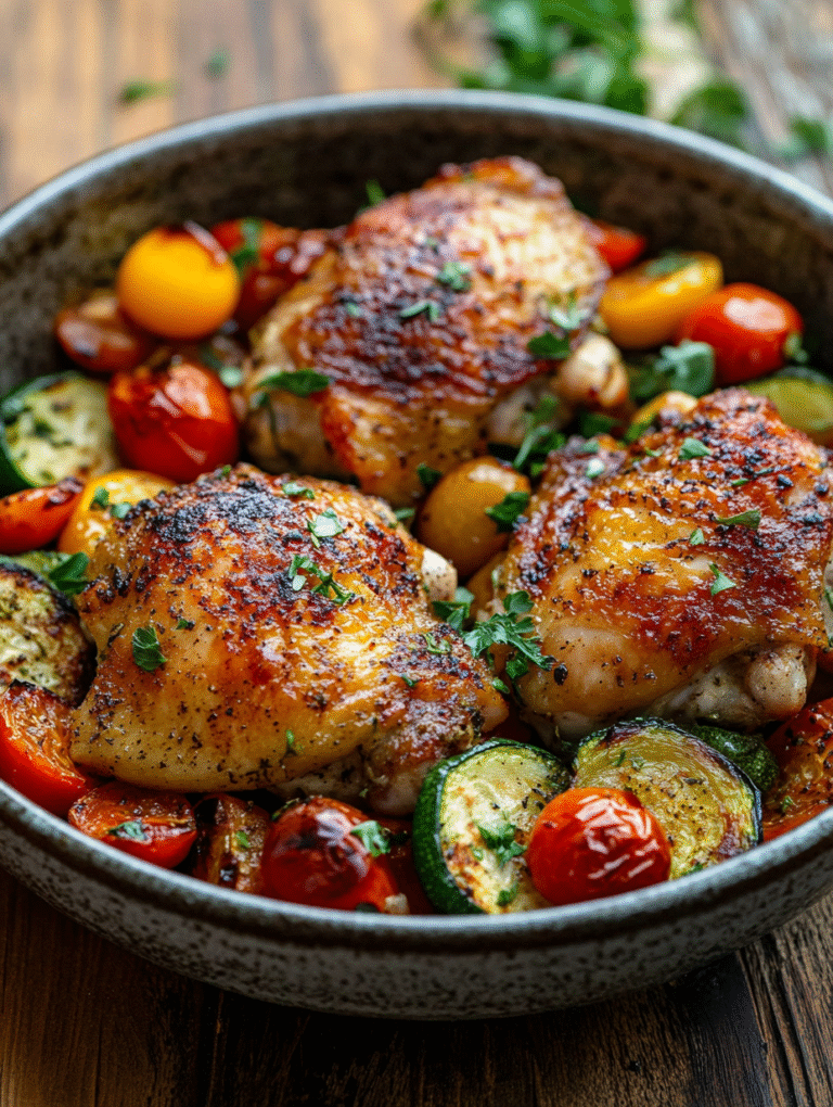 One-Pan Air Fryer Dinner Easy Healthy