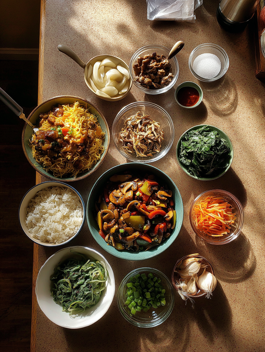 Ingredients for Savory 30-Minute Stir-Fry Recipe