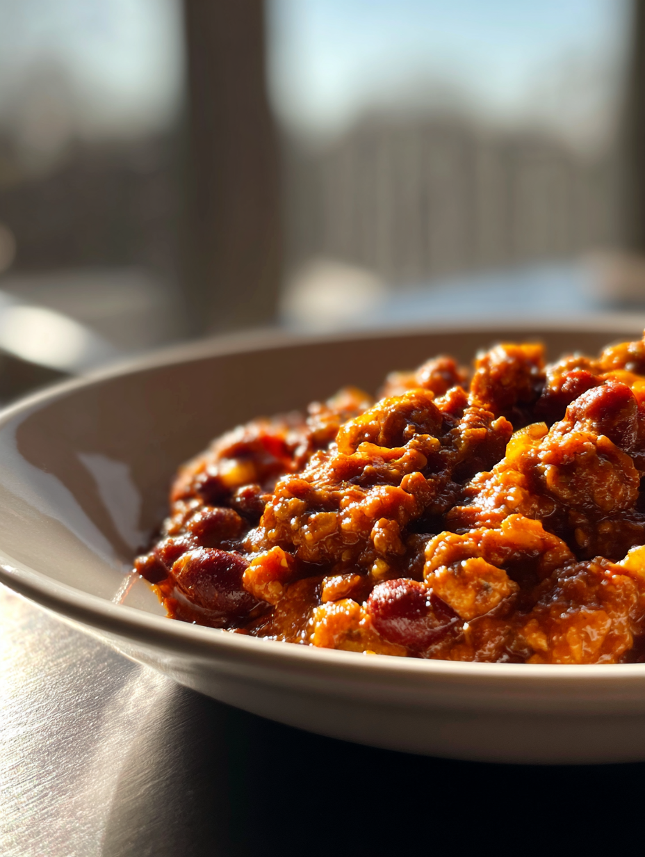 Quick 30-Minute Vegetarian Chili
