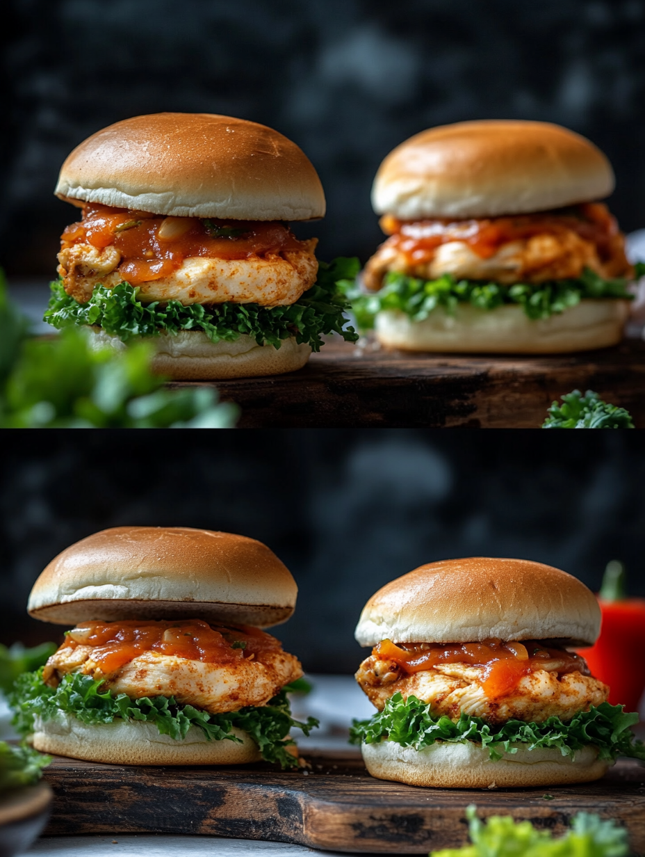 Steps for Quick 30-Minute BBQ Chicken Sandwiches