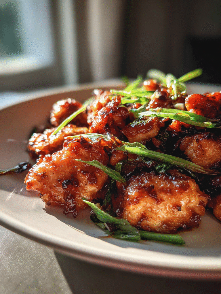 One Pan Honey Garlic Chicken